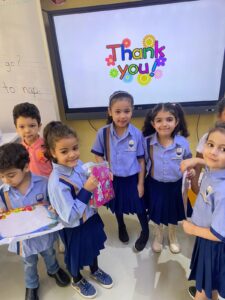 Read more about the article kg1 students visit kg2