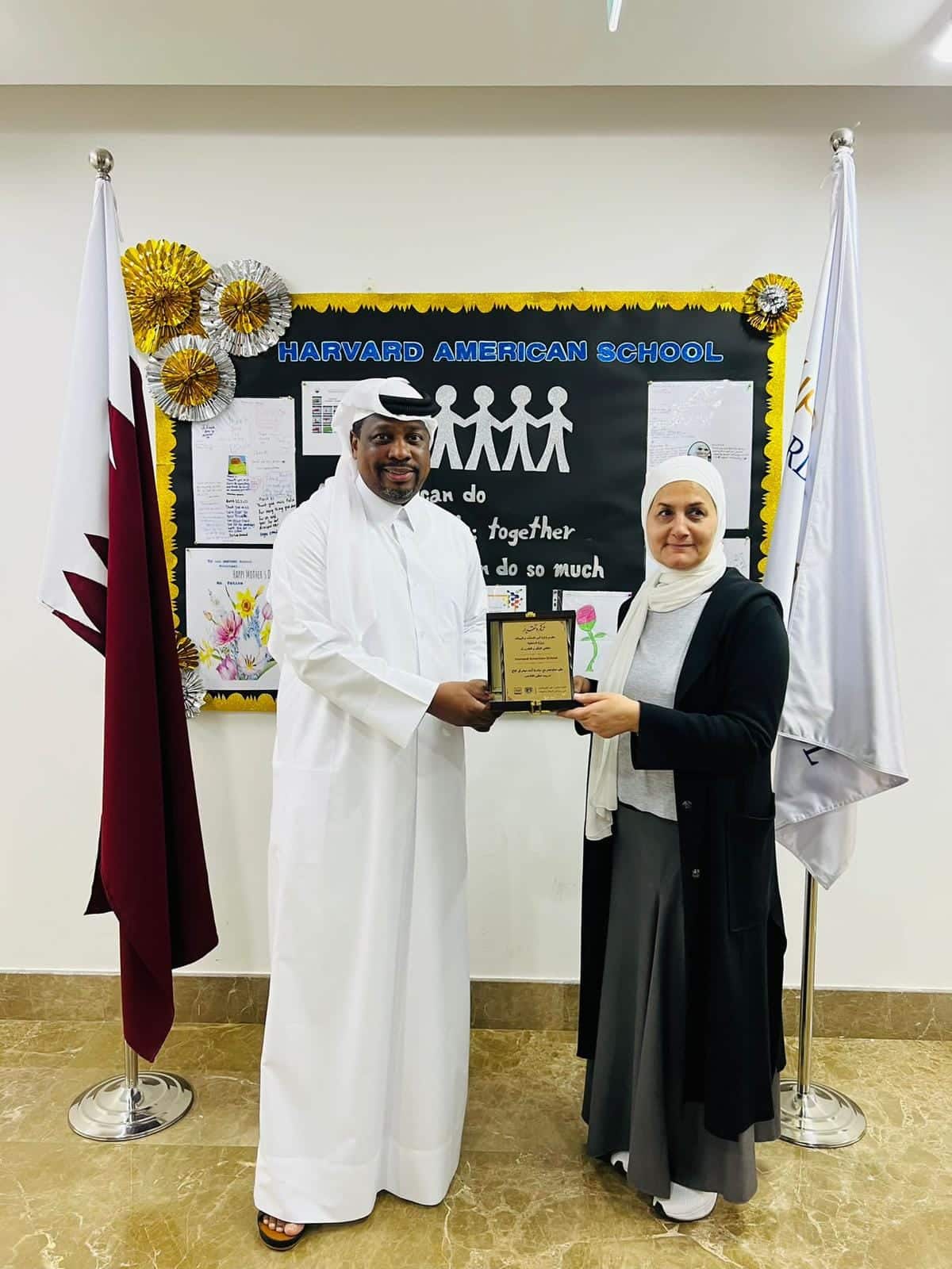 You are currently viewing Harvard American School was honored by Mr. Saeed Jumaa, head of the initiative, expressing his best wishes to the school. Good luck and success