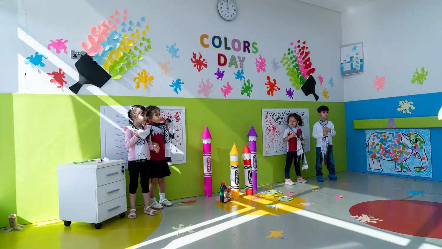 You are currently viewing The kindergarten students of HAS celebrated their Color Day with fun and enthusiasm