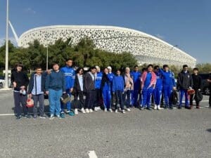 Read more about the article Grade 8 had such an exciting time at the Quranic Botanic Garden in Education City !