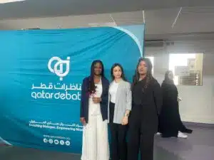 Read more about the article High school girls took part in the Qatar Debate Championship