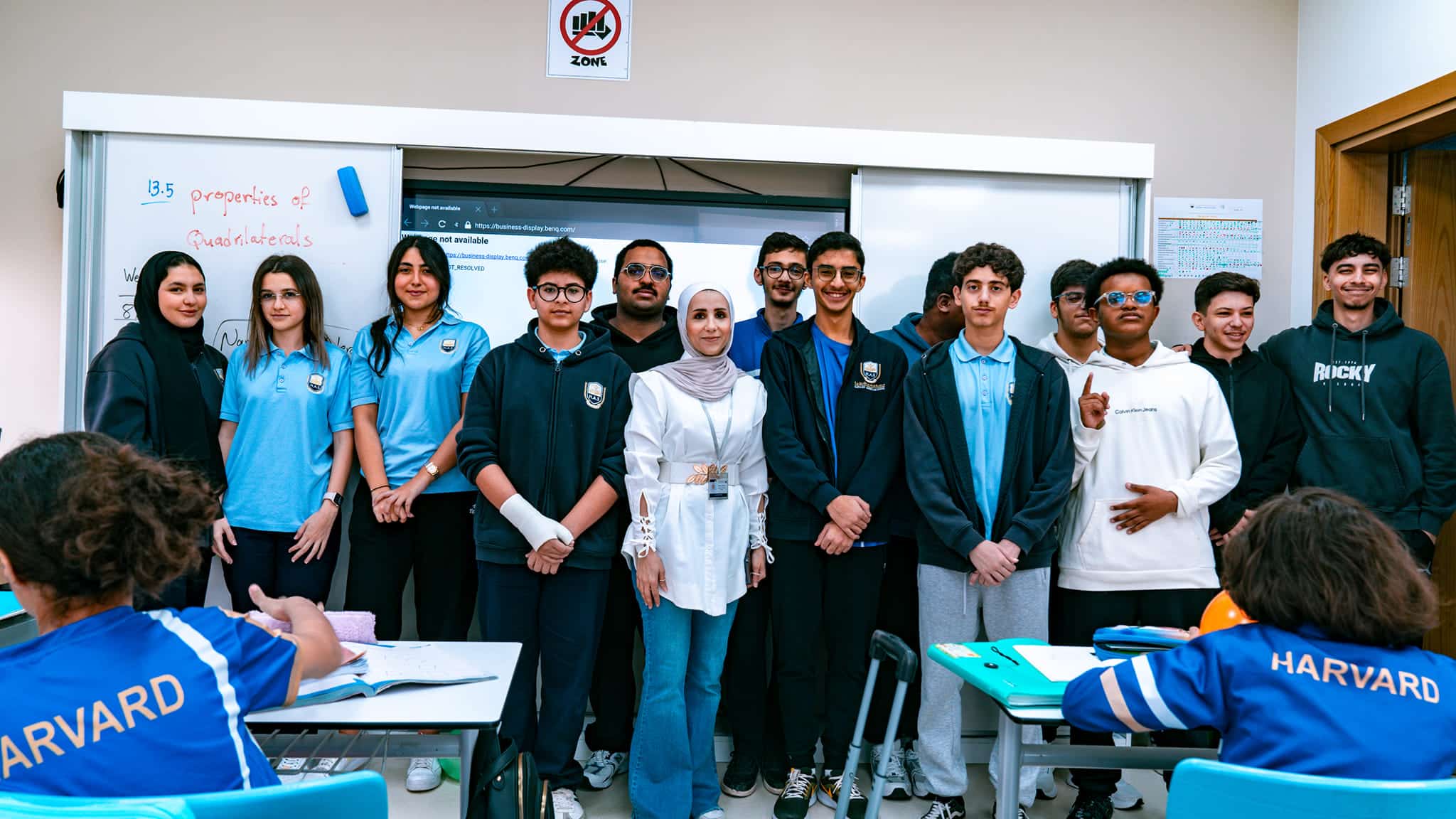 Read more about the article Our middle and high school students celebrated English National Day in the most heartwarming way!