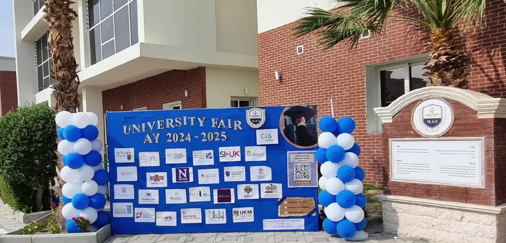 Hartford American School proudly hosted a prestigious University Fair