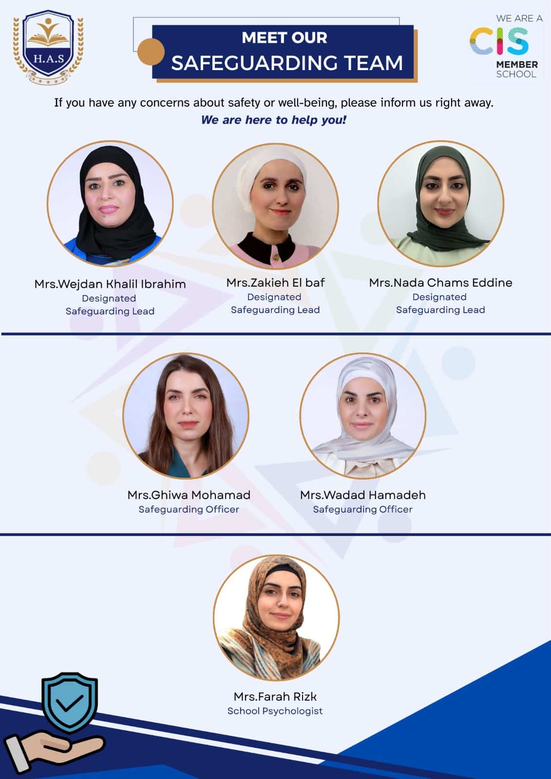 Safeguarding Team Flow chart